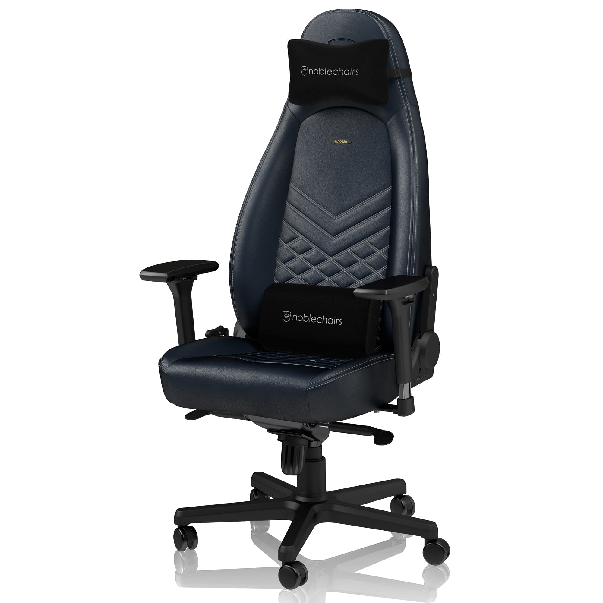 Noblechairs アイコン ICON ブルー Amazon.co.jp: noblechairs ゲーミングチェア オフィスチェア